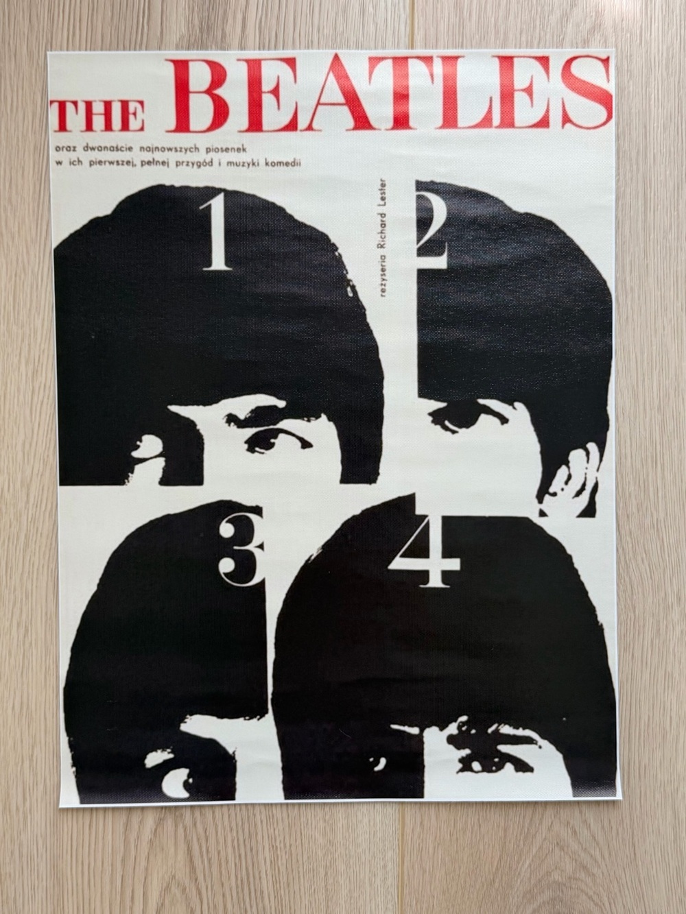 The Beatles Band Canvas Art Print Poster